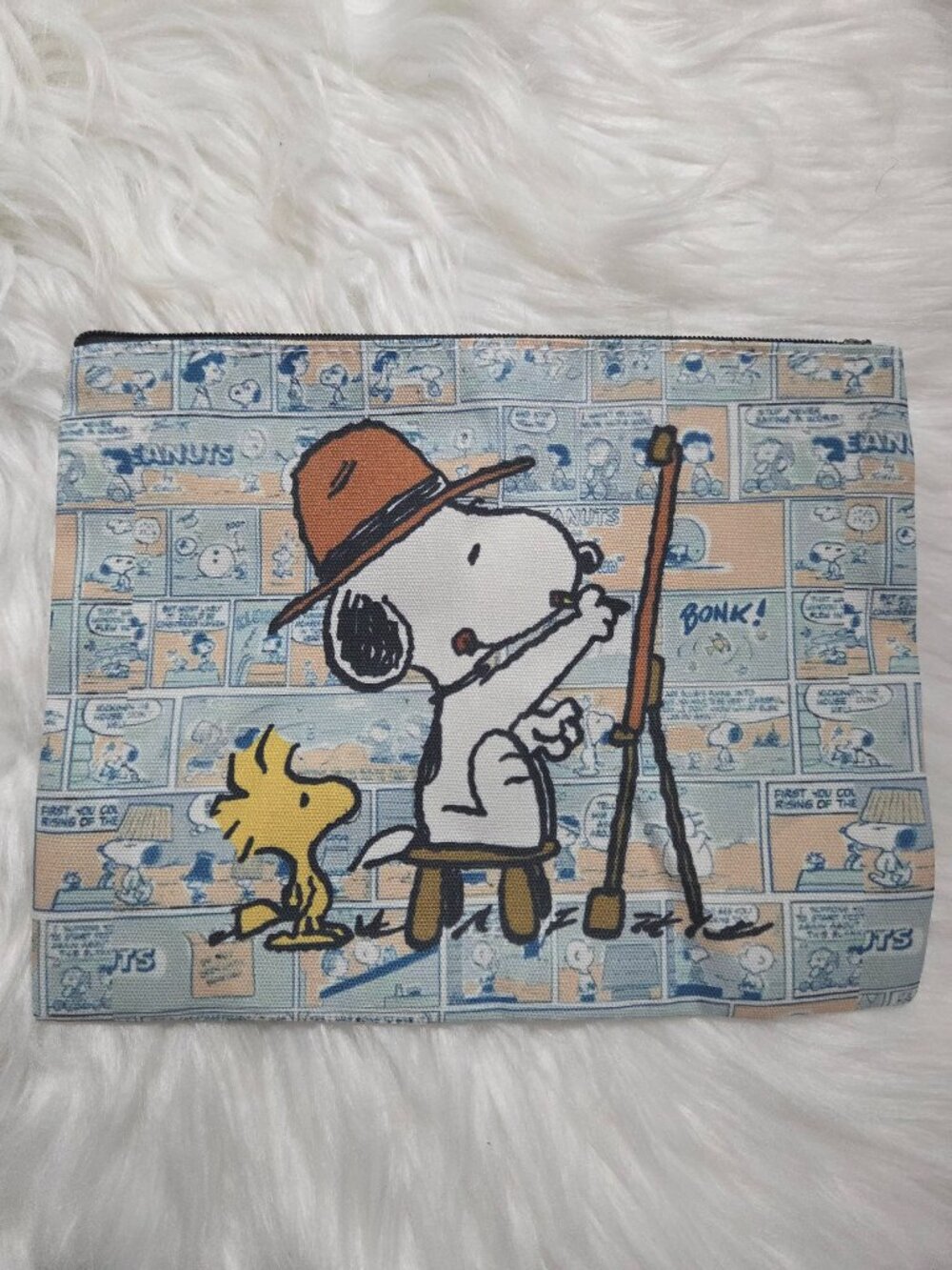 Peanuts Camp Snoopy Zipper Pouch
